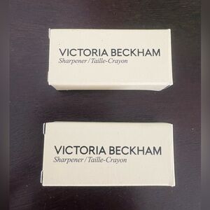 Brand New in Box Victoria Beckham Beauty Pencil Sharpener Set 2x